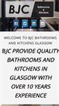 Mobile Screenshot of bjcbathroomsandkitchens.com